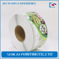 Sencai custom kiwis jam Label sticker self-adhesive in roll